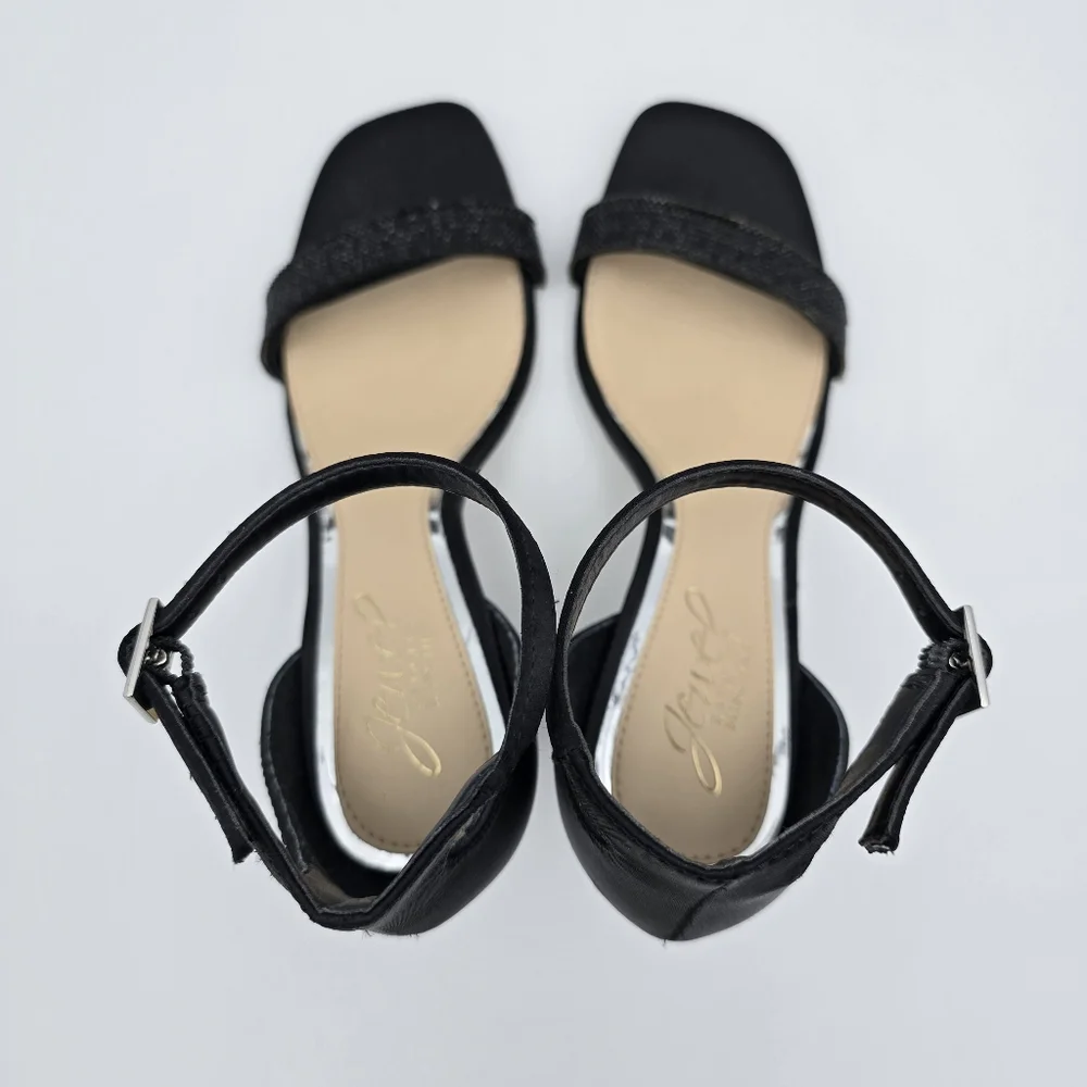 Jewel Badgley Mischka Women's Keshia III Heeled Sandals, Black, Women's 6.5 - Picture 8 of 16